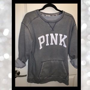 Distressed Victoria’s Secret PINK Hoodie